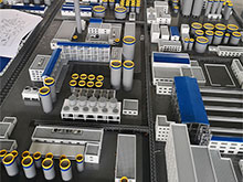 沙盘工业模型的设计理念与制作方法