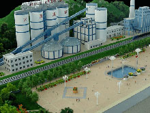 沙盘工业模型：展示企业实力的利器